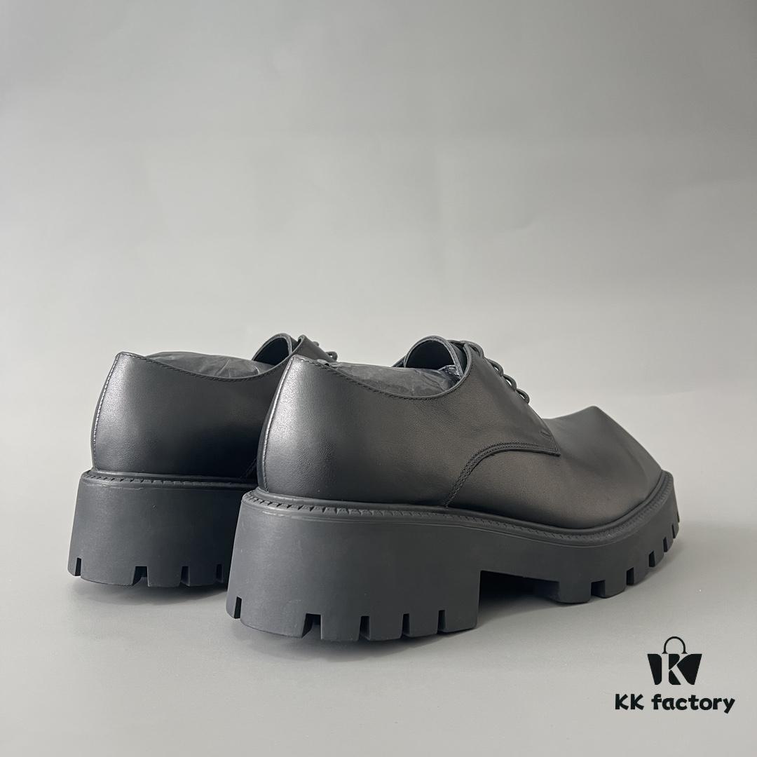 Balenciaga Derbies Lace-Up Rhino Shoes