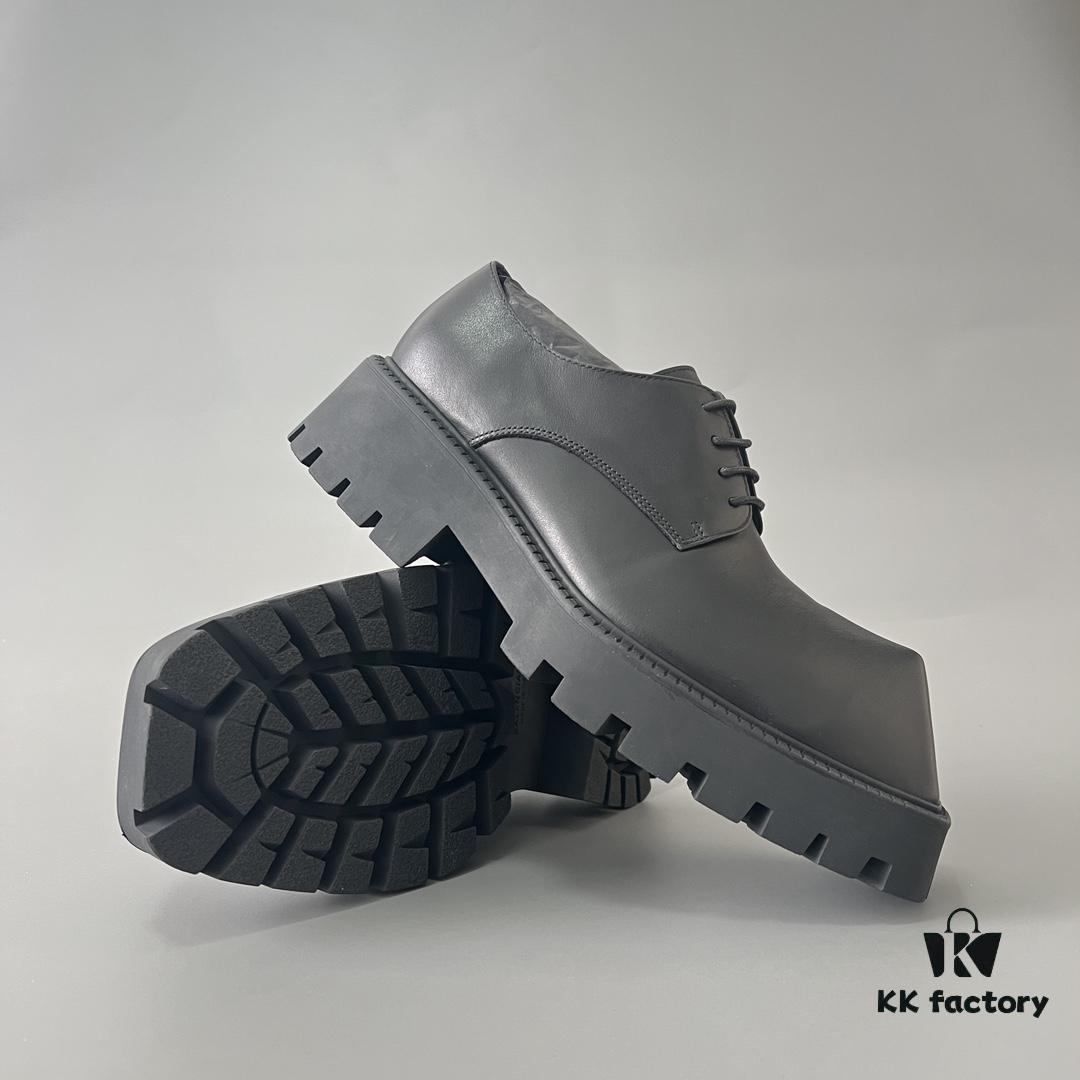 Balenciaga Derbies Lace-Up Rhino Shoes