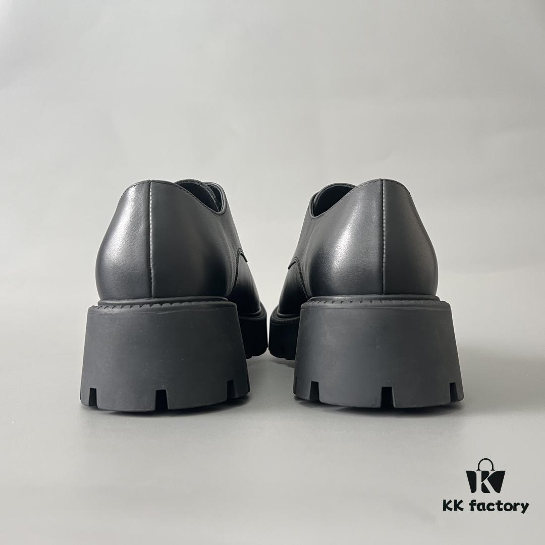Balenciaga Derbies Lace-Up Rhino Shoes