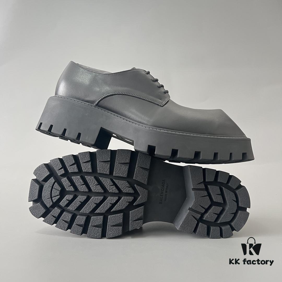 Balenciaga Derbies Lace-Up Rhino Shoes