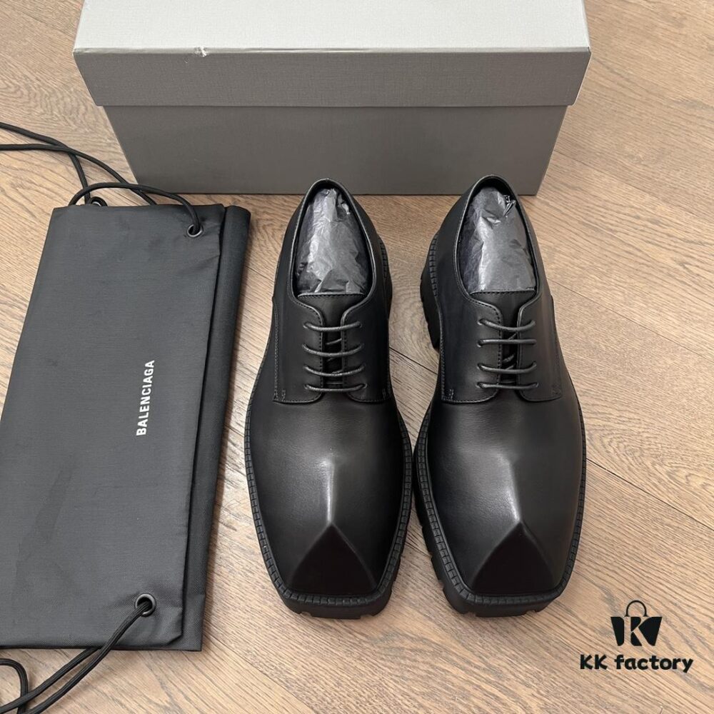Balenciaga Derbies Lace-up Rhino Shoes
