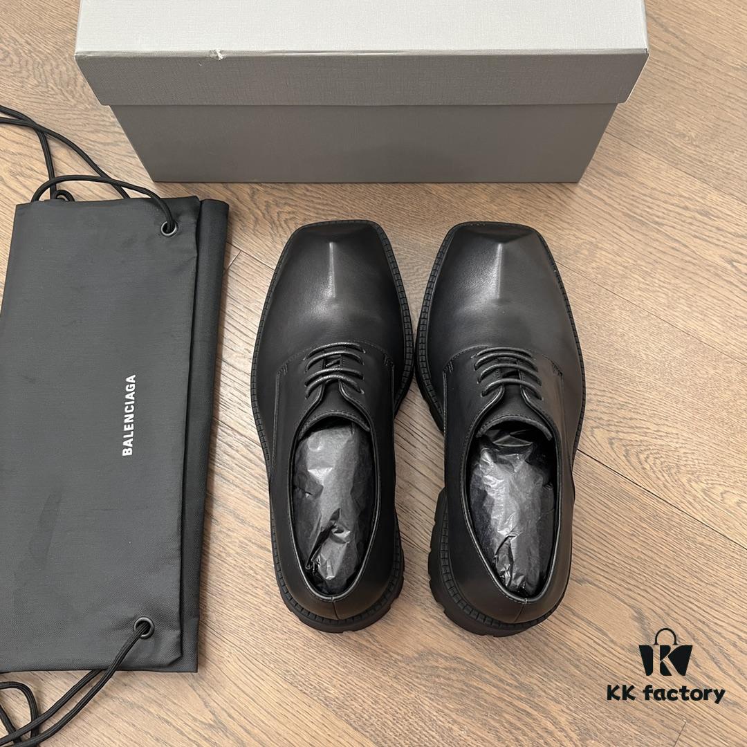 Balenciaga Derbies Lace-up Rhino Shoes