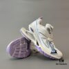Balenciaga X-Pander Mesh Nylon Lace-Up Non-Slip Low-Cut Sneakers in White, Blue, and Purple