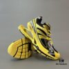 Balenciaga X-Pander Mesh Nylon Lace-Up Non-Slip Low-Cut Sneakers in Yellow