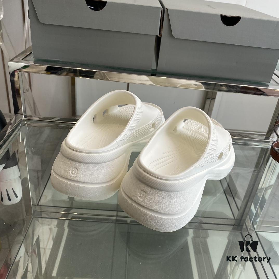 Balenciaga x Crocs Slides - Extremely Comfortable, Perfect for Bare Legs, High Fashion Appeal with Added Height and Ultimate Comfort – A Blogger's Must-Have