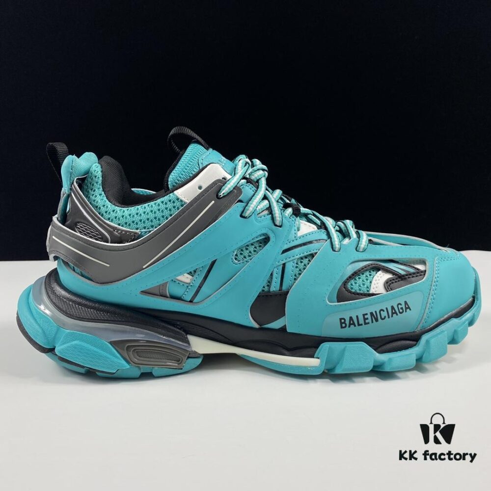 Lake Green Balenciaga 3.0 Third Generation Outdoor Concept Shoe Balenciaga Sneaker Tess Authentic Version Original Box Full Official Configuration Inside and Out Top-Tier Exclusive Supply Overpowering All Genuine Label Versions on the Market