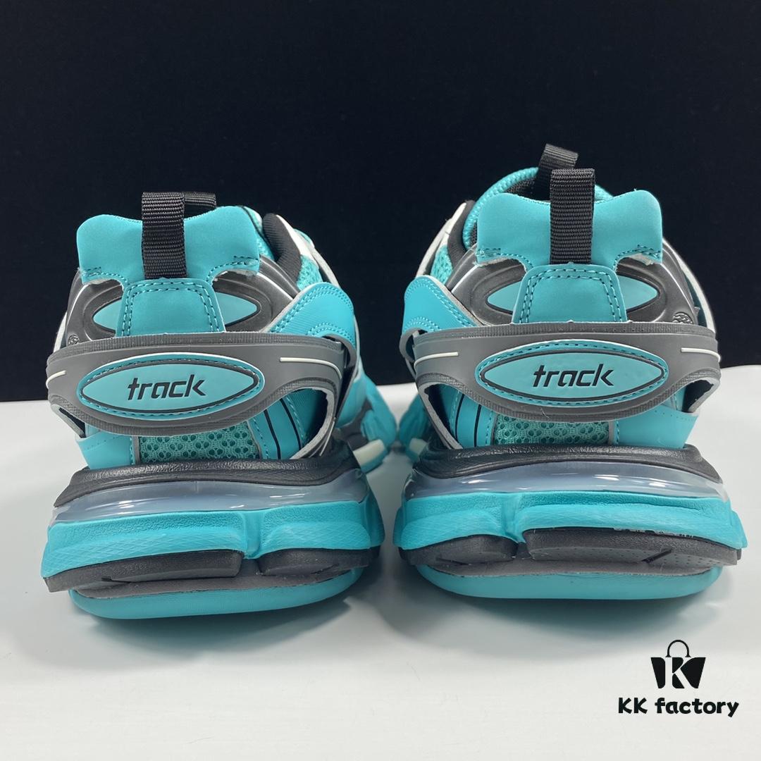 Lake Green Balenciaga 3.0 Third Generation Outdoor Concept Shoe Balenciaga Sneaker Tess Authentic Version Original Box Full Official Configuration Inside and Out Top-Tier Exclusive Supply Overpowering All Genuine Label Versions on the Market