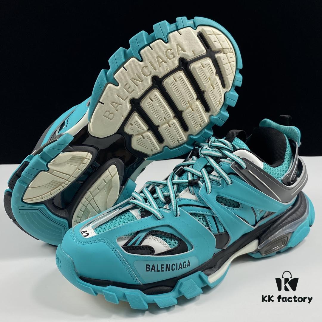 Lake Green Balenciaga 3.0 Third Generation Outdoor Concept Shoe Balenciaga Sneaker Tess Authentic Version Original Box Full Official Configuration Inside and Out Top-Tier Exclusive Supply Overpowering All Genuine Label Versions on the Market