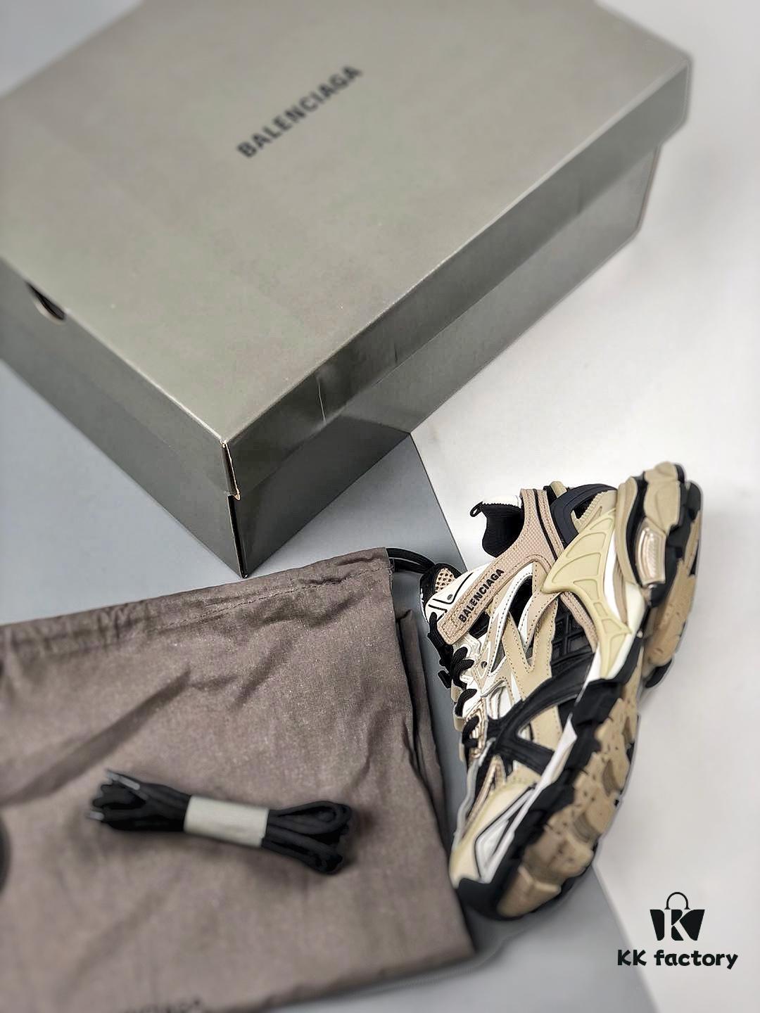 BALENCIAGA Track 2 Sneakers Champagne Black