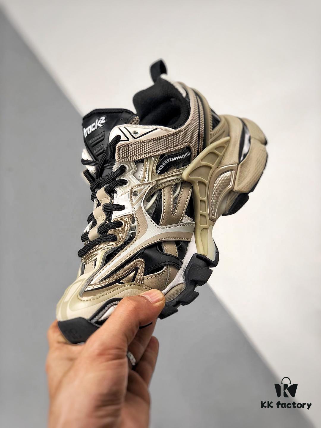 BALENCIAGA Track 2 Sneakers Champagne Black