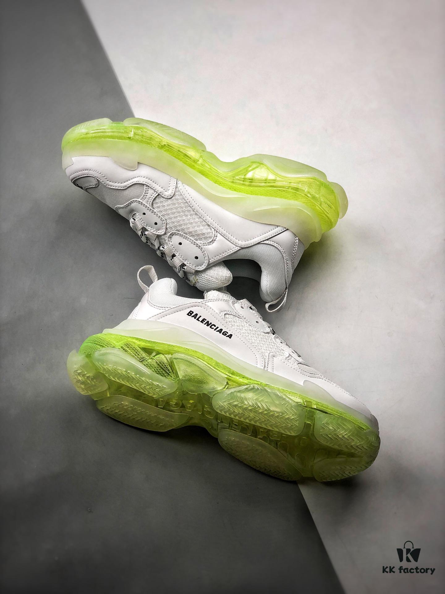 Balenciaga Triple S White Green