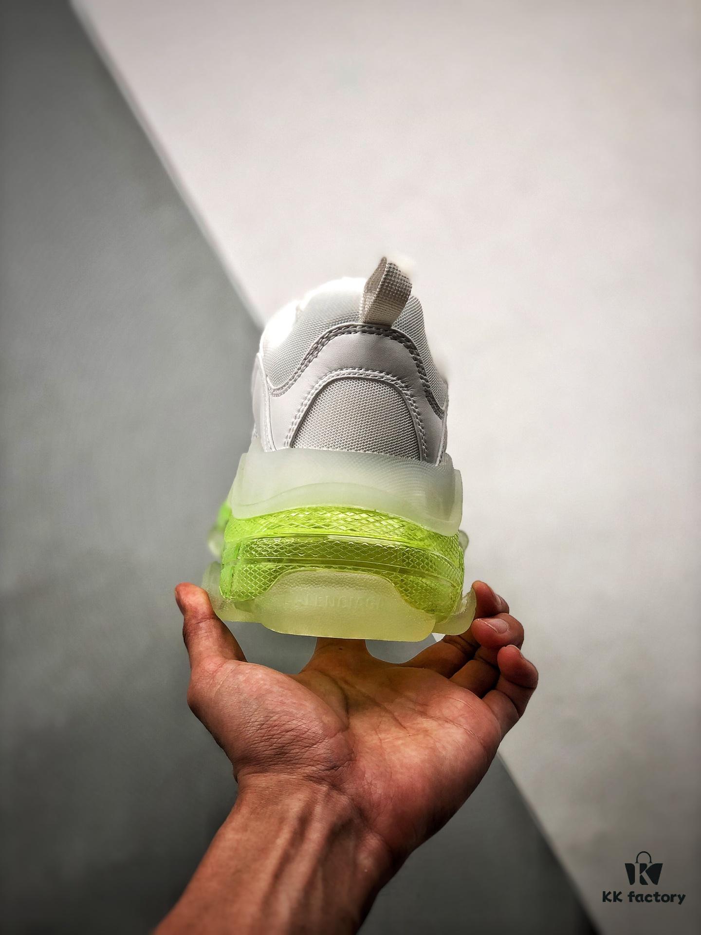 Balenciaga Triple S White Green