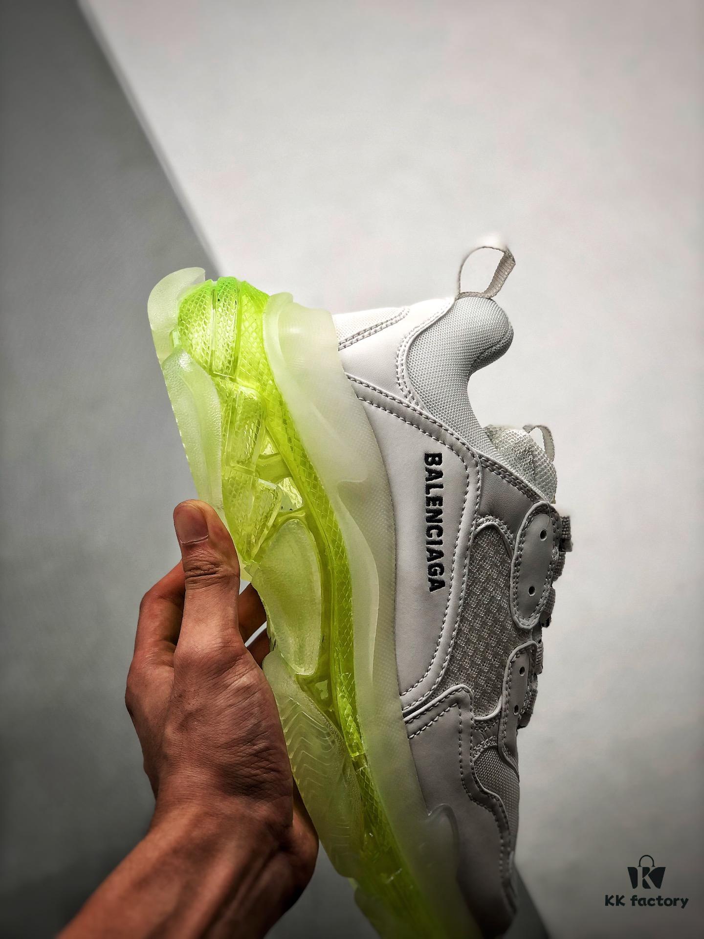 Balenciaga Triple S White Green