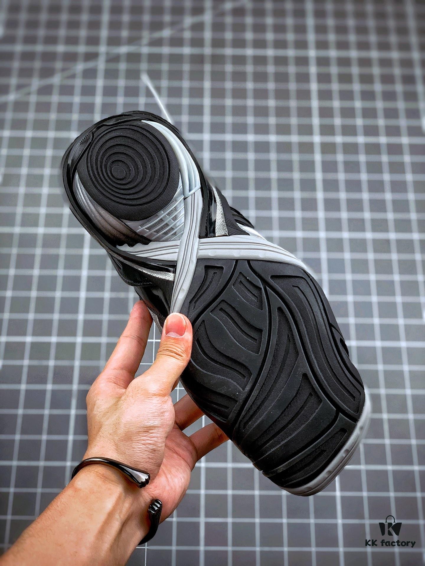 OK Original Version Balenciaga 5.0 Series Fifth Generation Black Gray Tyrex Sneaker Bicol Or Rubber/Mesh/Not Wash Black