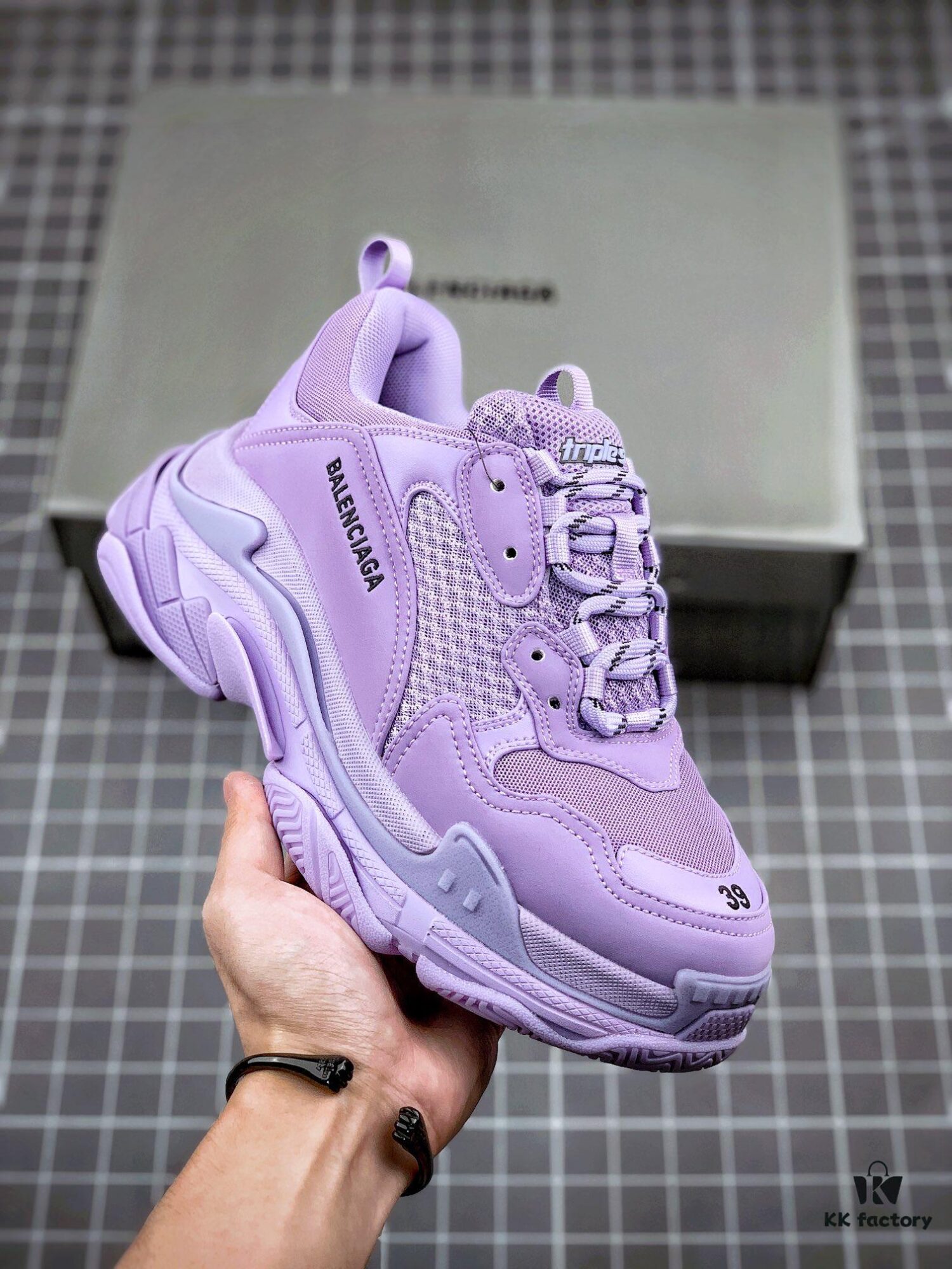 Balenciaga Triple S Purple