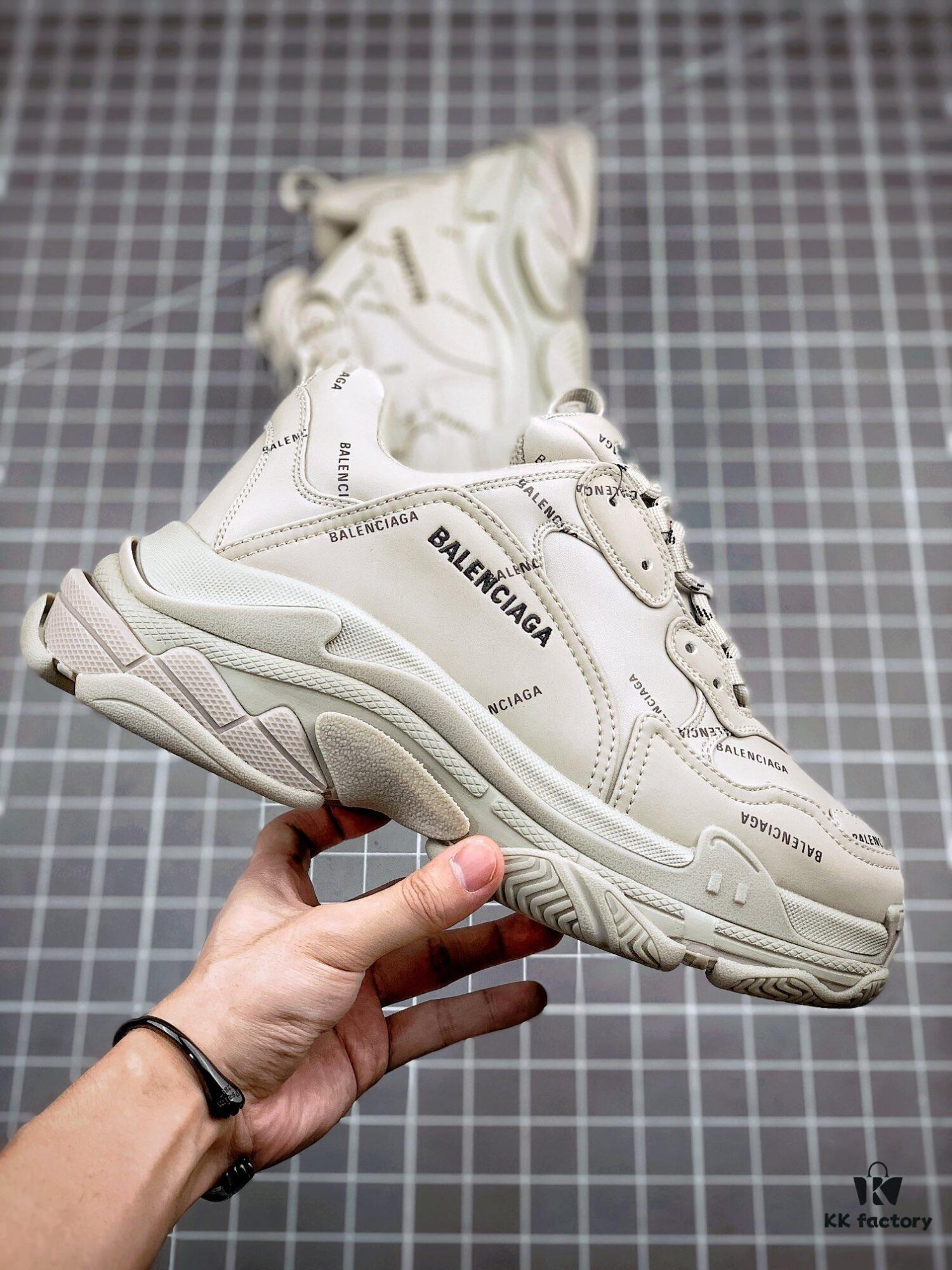 Balenciaga Triple S Khaki Collaboration