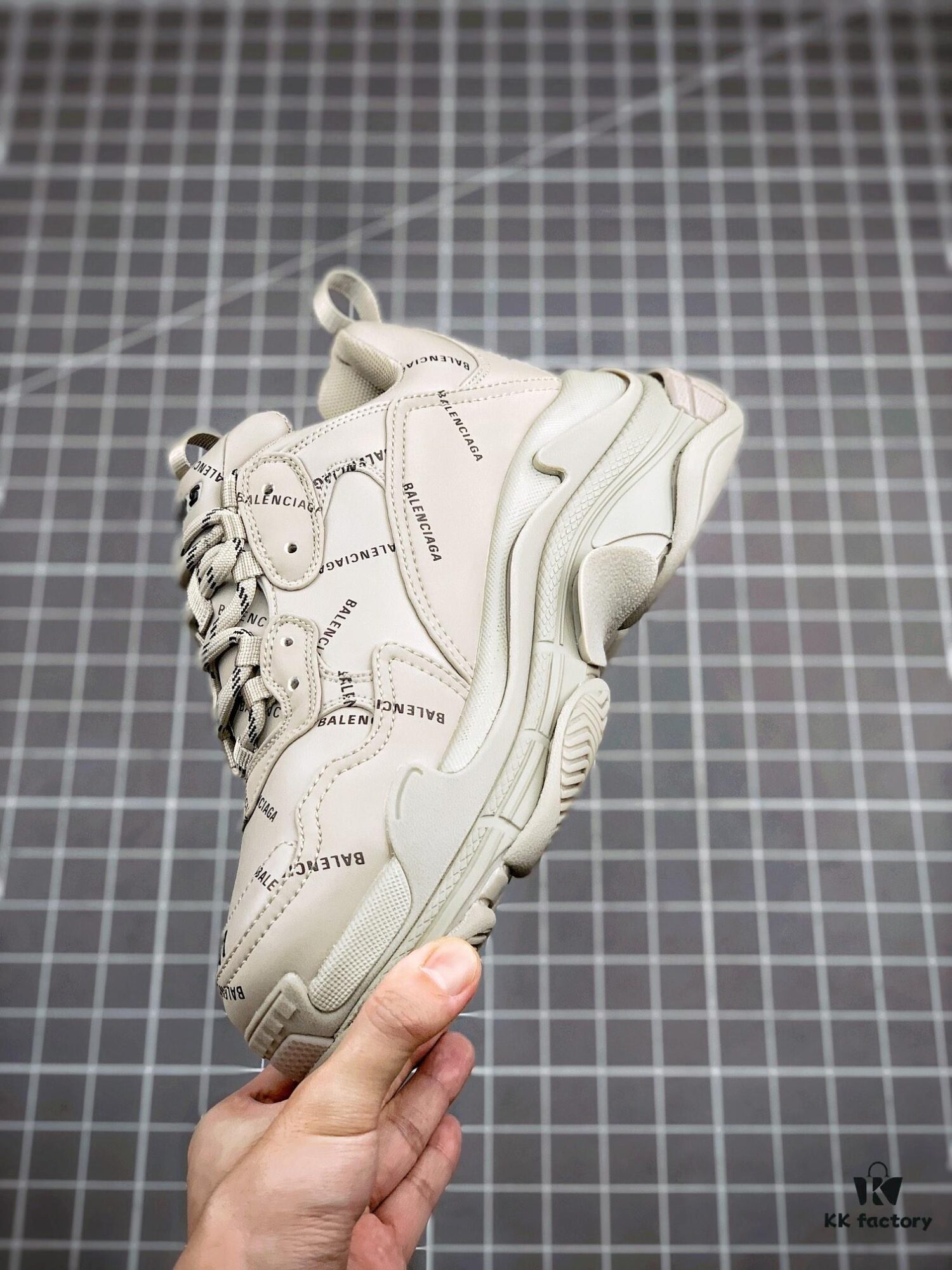 Balenciaga Triple S Khaki Collaboration