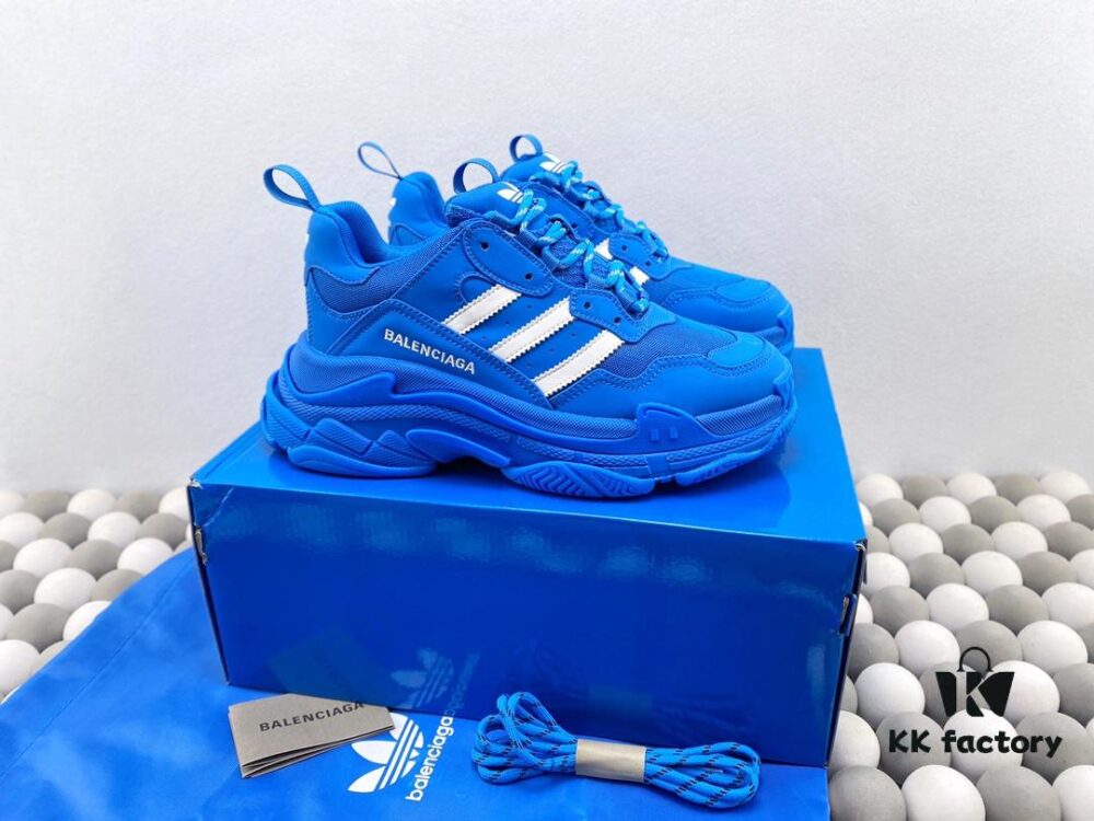 Authentic AD x Balenciaga Tripls - S Paris 1.0 Collaboration Edition with Original 8-Layer Sole