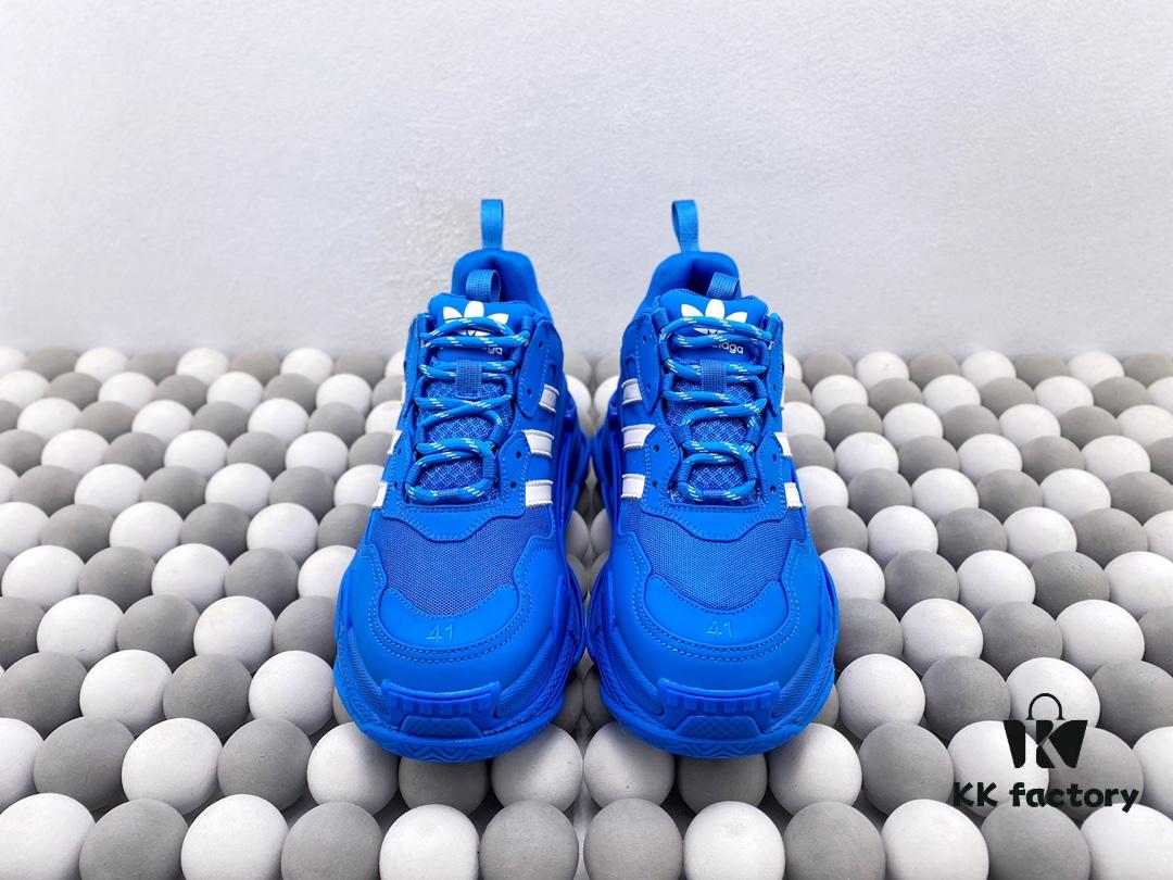 Authentic AD x Balenciaga Tripls - S Paris 1.0 Collaboration Edition with Original 8-Layer Sole