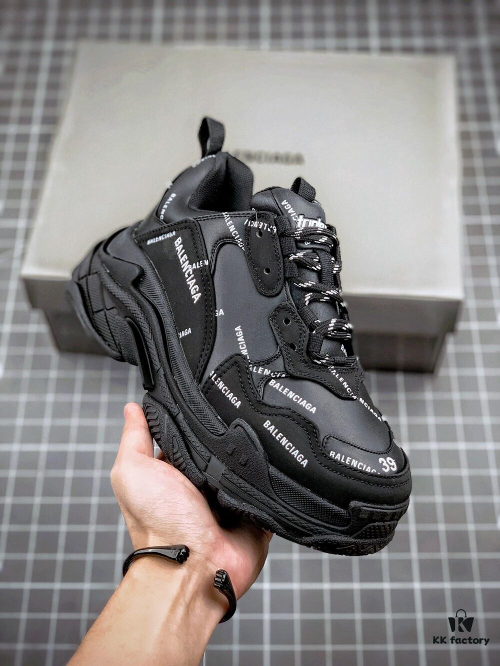 Balenciaga Triple S Black Collaboration