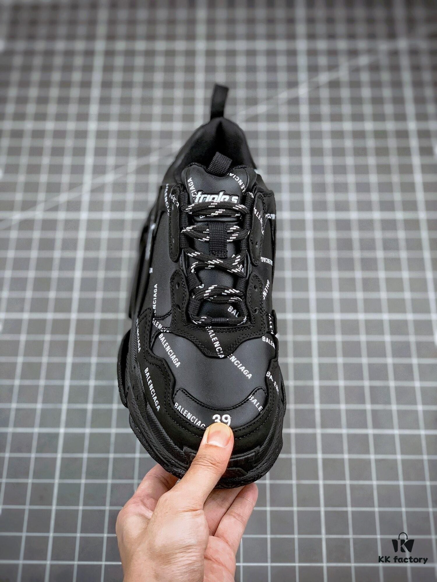 Balenciaga Triple S Black Collaboration