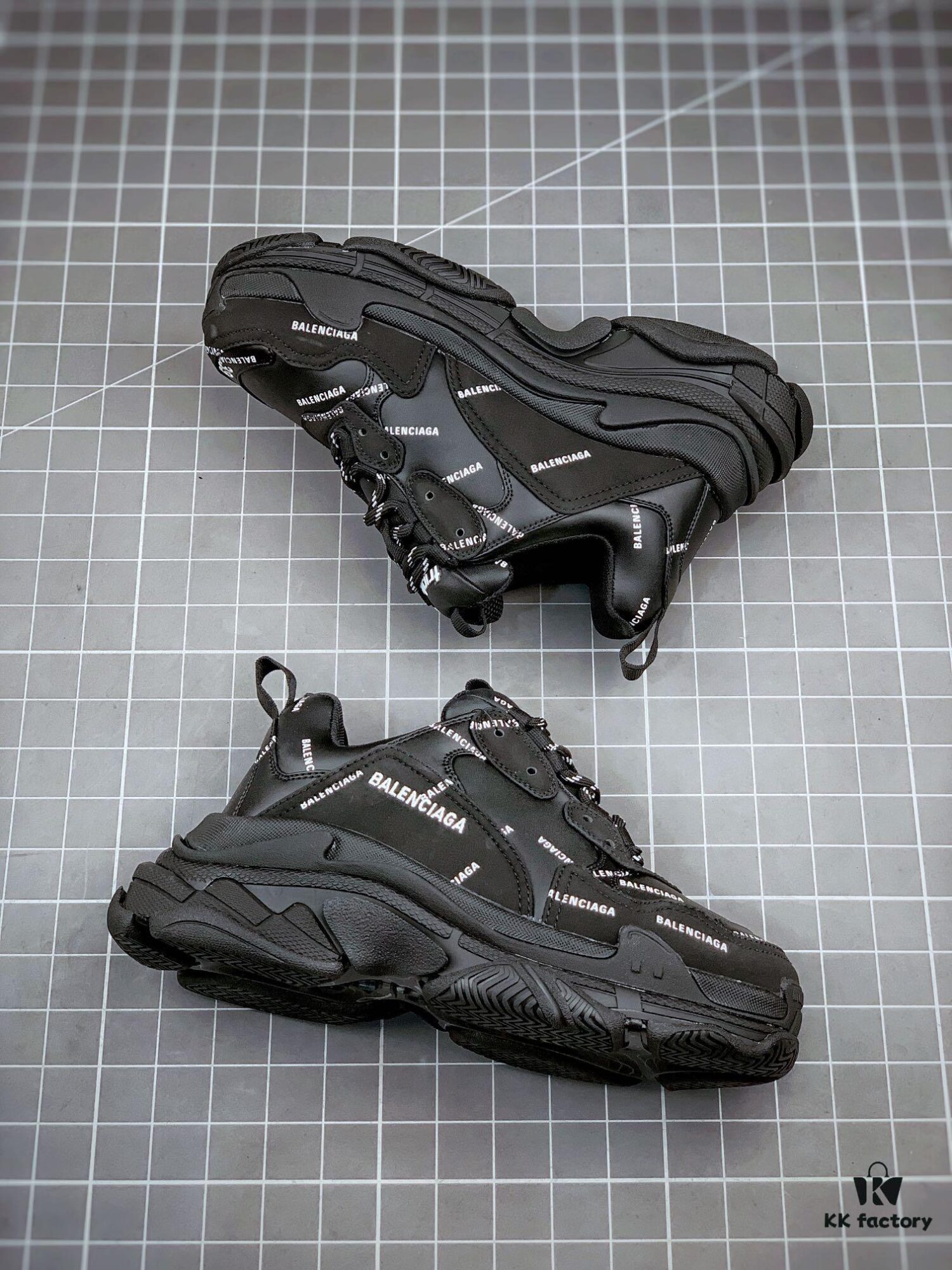 Balenciaga Triple S Black Collaboration