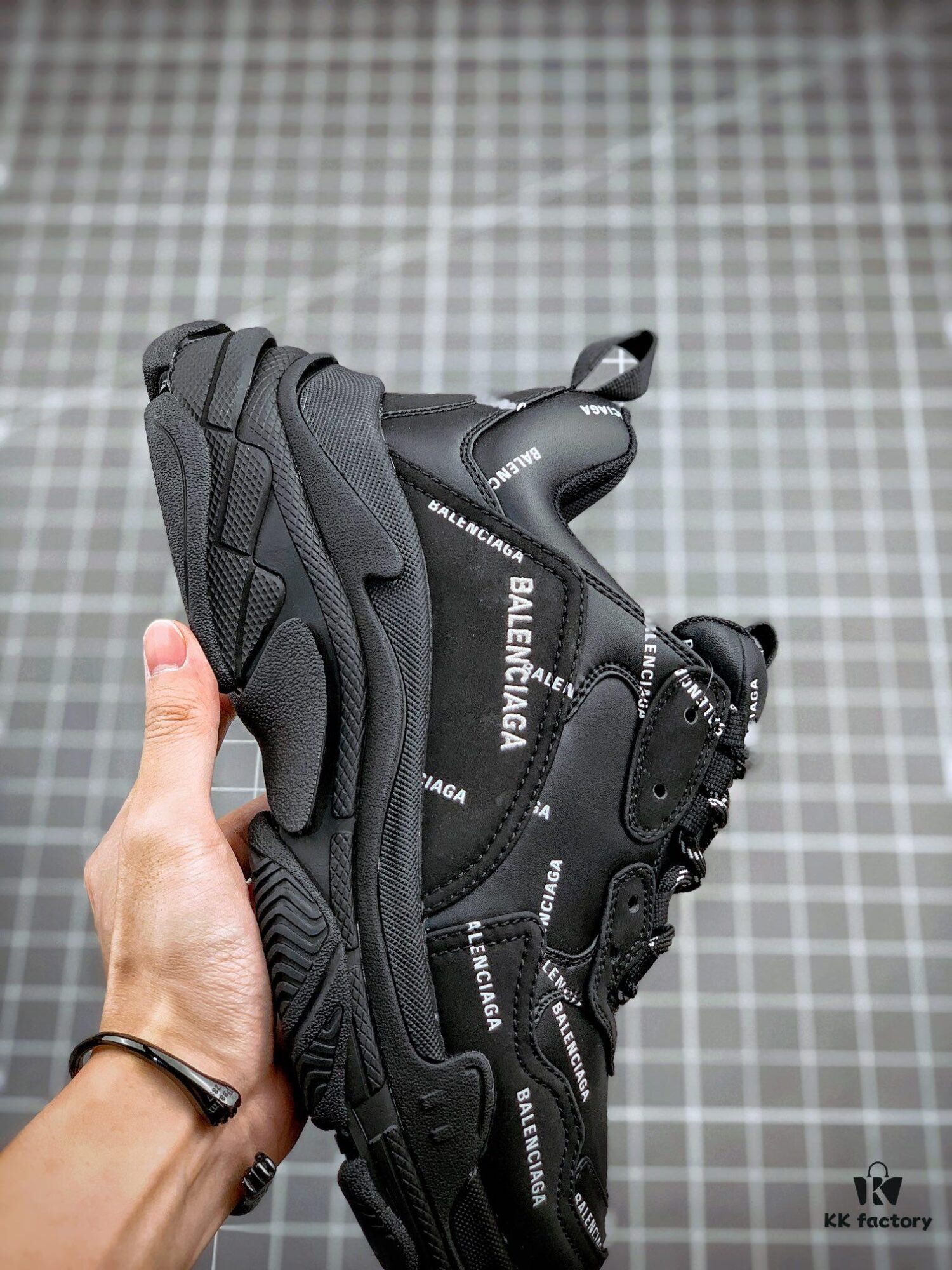 Balenciaga Triple S Black Collaboration