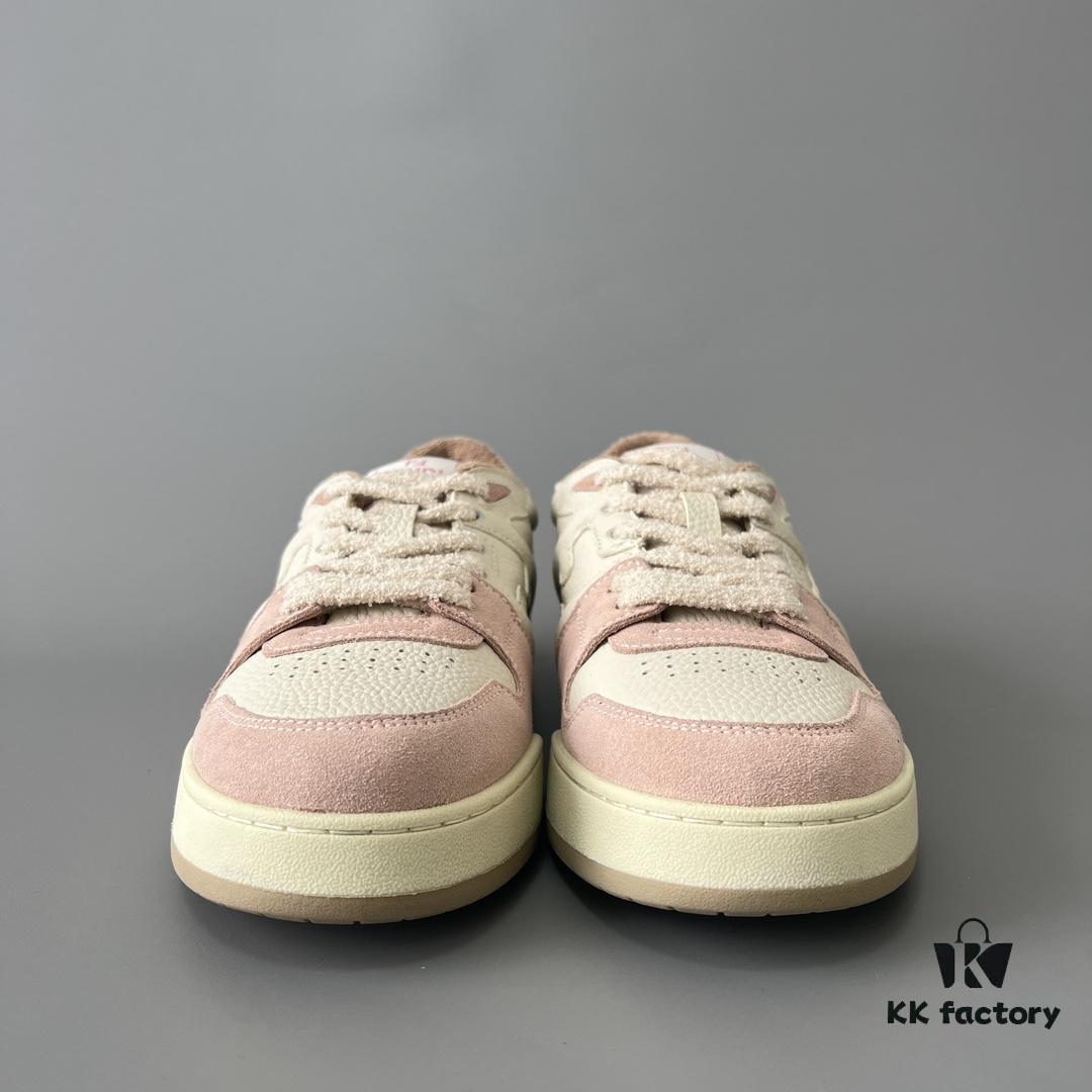 FENDI Match Vintage Patchwork Pink Women's Sneakers