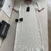 FEND* Fashion Knit Short-Sleeve Dress with All-Over Logo