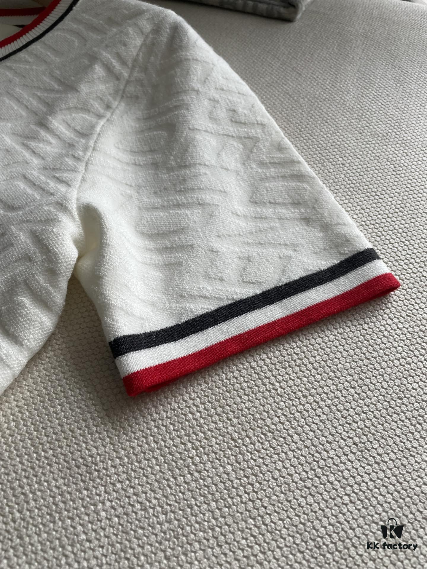 FEND* Fashion Knit Short-Sleeve Dress with All-Over Logo