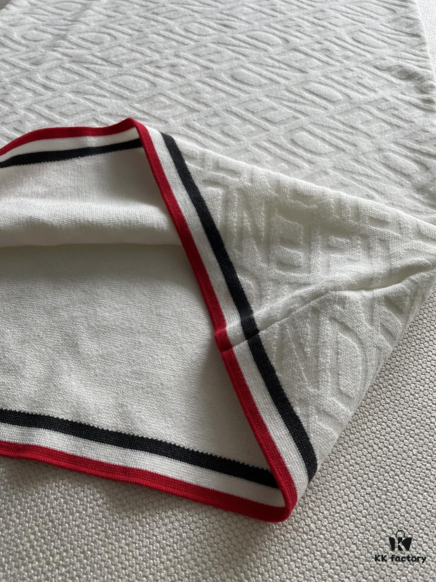 FEND* Fashion Knit Short-Sleeve Dress with All-Over Logo