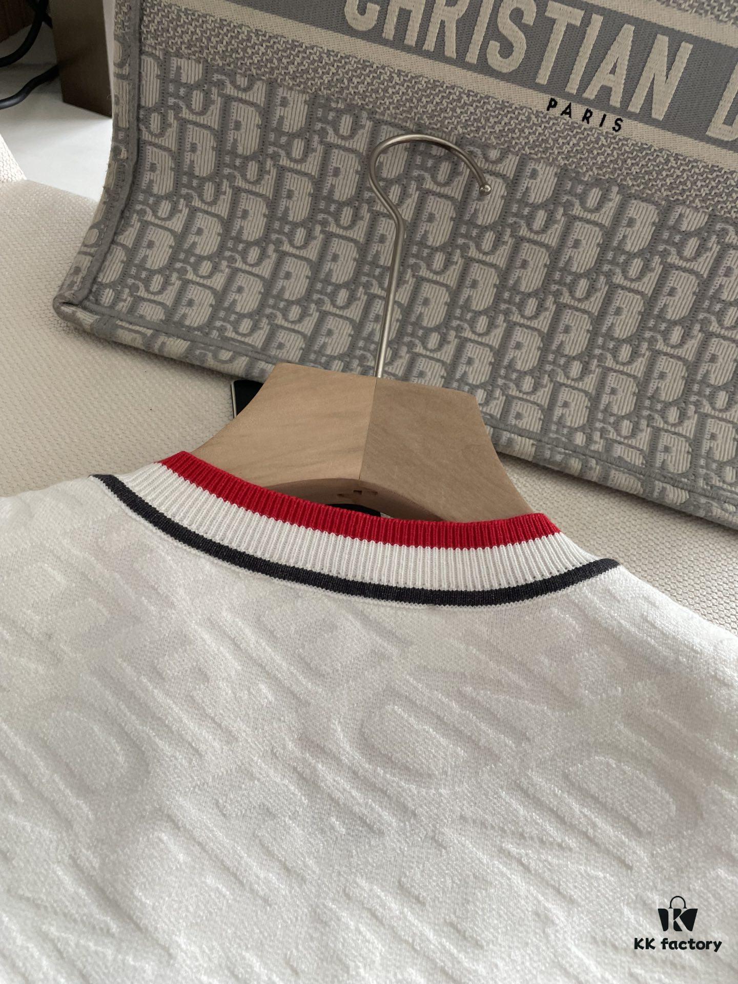 FEND* Fashion Knit Short-Sleeve Dress with All-Over Logo