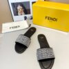 Latest Summer Best-Selling FENDI Sandals, Authentic Original Retail Version, Upper and Lining Made of Full-Grain Lambskin