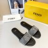 Latest Summer Best-Selling FENDI Sandals, Authentic Original Retail Version, Upper and Lining Made of Full-Grain Lambskin