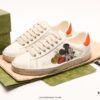 Gucci Sneaker Series, Market Exclusive High-End Glue-Free Craftsmanship, Newly Launched with Seamless Stitching, Imported Calfskin, Breathable Mesh Lining, Hand-Stitched Outsole, Customized Top-Tier Upgrade, Counter Packaging Included