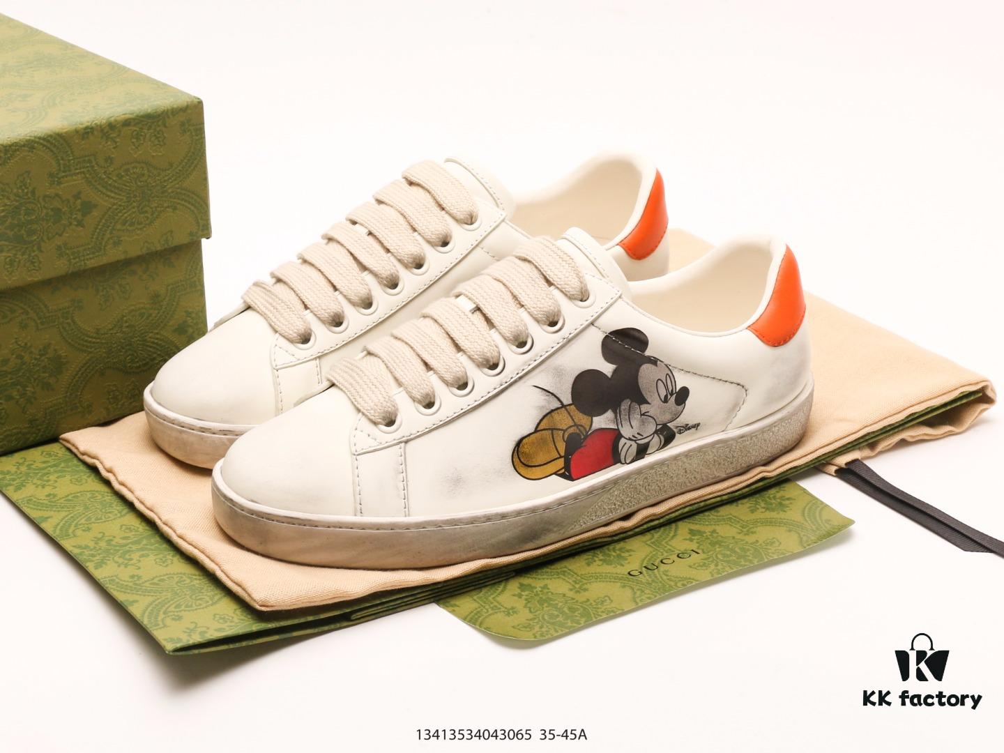 Gucci Sneaker Series, Market Exclusive High-End Glue-Free Craftsmanship, Newly Launched with Seamless Stitching, Imported Calfskin, Breathable Mesh Lining, Hand-Stitched Outsole, Customized Top-Tier Upgrade, Counter Packaging Included