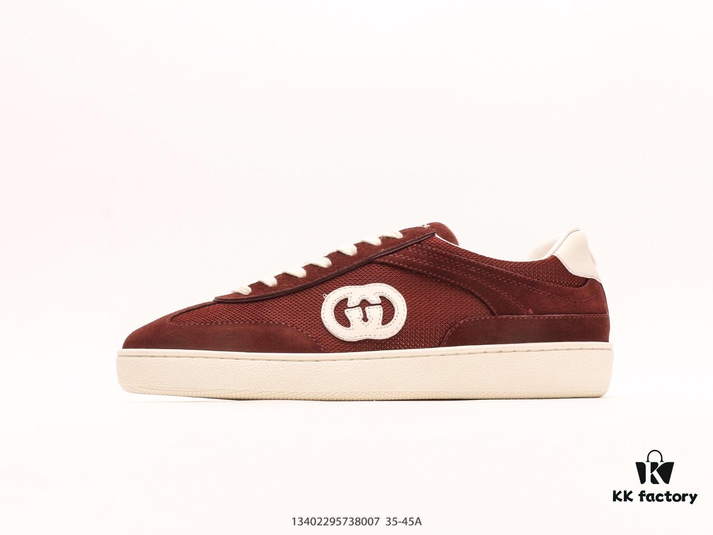 Gucci Lido 24SS New Men's Sneakers Inspired by the Italian Riviera's Summer Vibes and Beach Club Aesthetic, Crafted from Suede with Signature Interlocking GG Logo and Other Iconic Gucci Design Elements, Exuding Unique Style