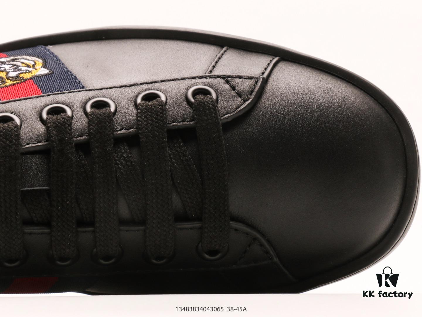 Gucci Screener Classic Sneakers, Lace-Up Shock-Absorbing Non-Slip Durable Low-Top Casual Shoes