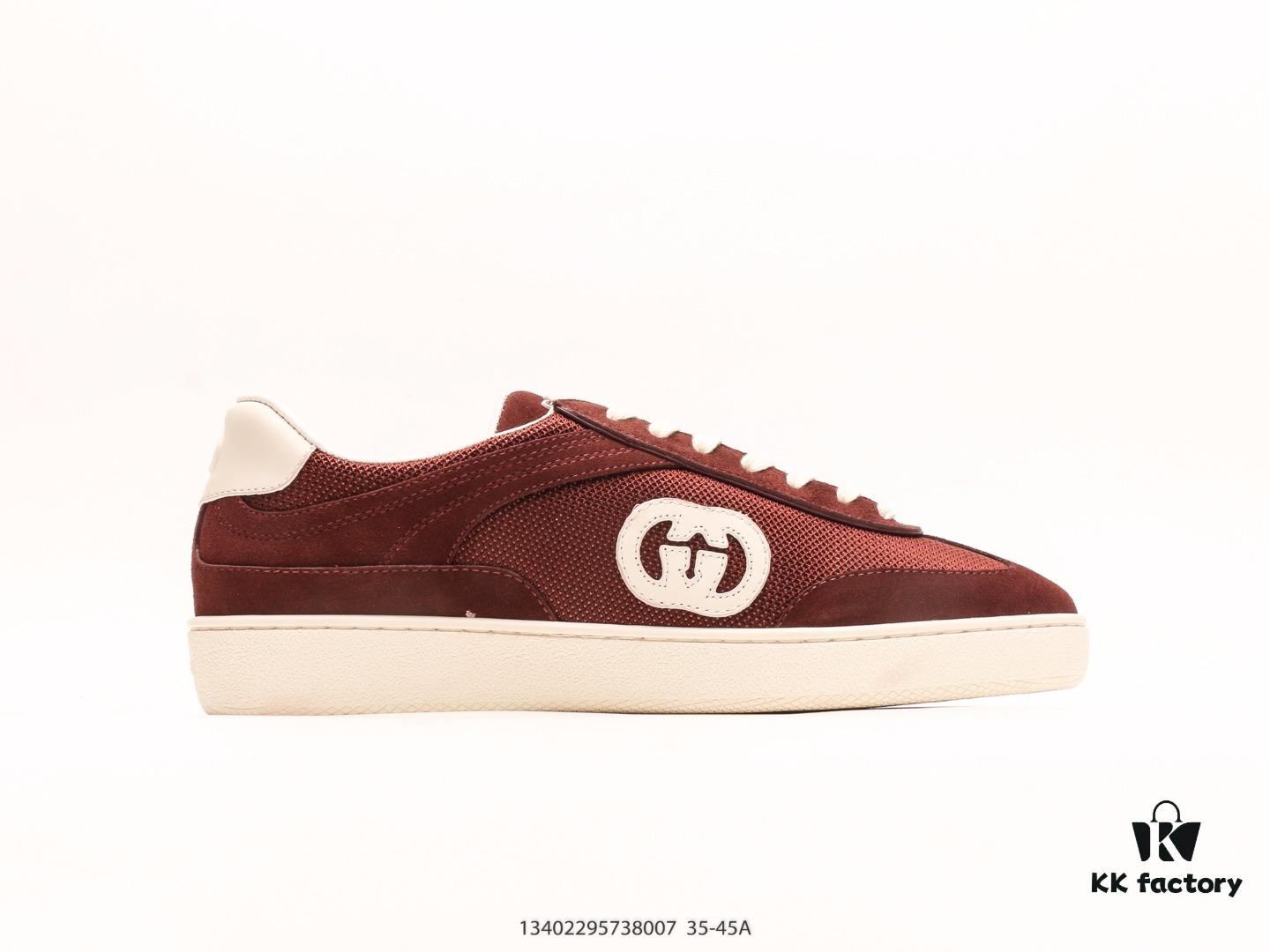 Gucci Lido 24SS New Men's Sneakers Inspired by the Italian Riviera's Summer Vibes and Beach Club Aesthetic, Crafted from Suede with Signature Interlocking GG Logo and Other Iconic Gucci Design Elements, Exuding Unique Style