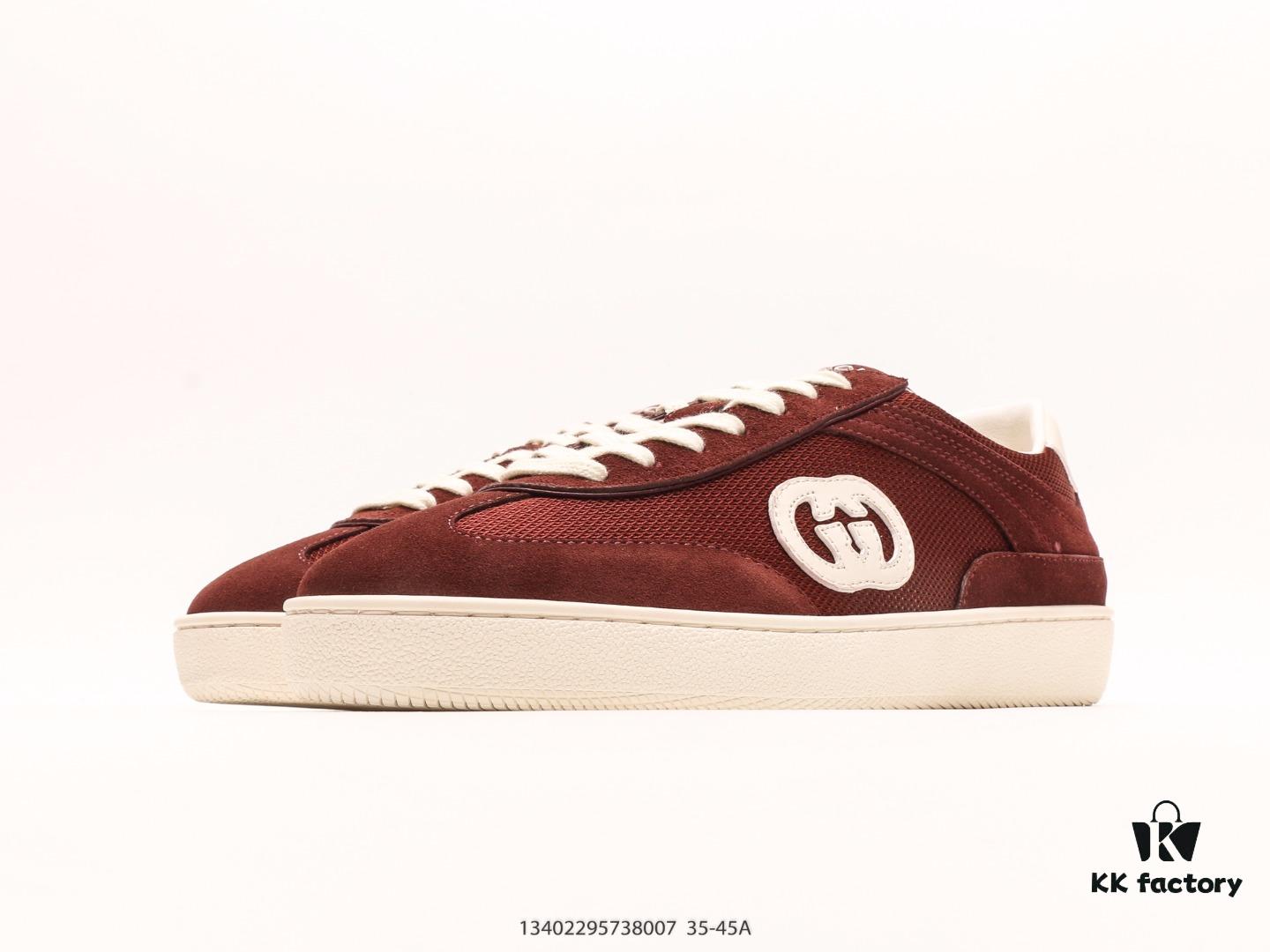 Gucci Lido 24SS New Men's Sneakers Inspired by the Italian Riviera's Summer Vibes and Beach Club Aesthetic, Crafted from Suede with Signature Interlocking GG Logo and Other Iconic Gucci Design Elements, Exuding Unique Style