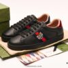 Gucci Screener Classic Sneakers, Lace-Up Shock-Absorbing Non-Slip Durable Low-Top Casual Shoes