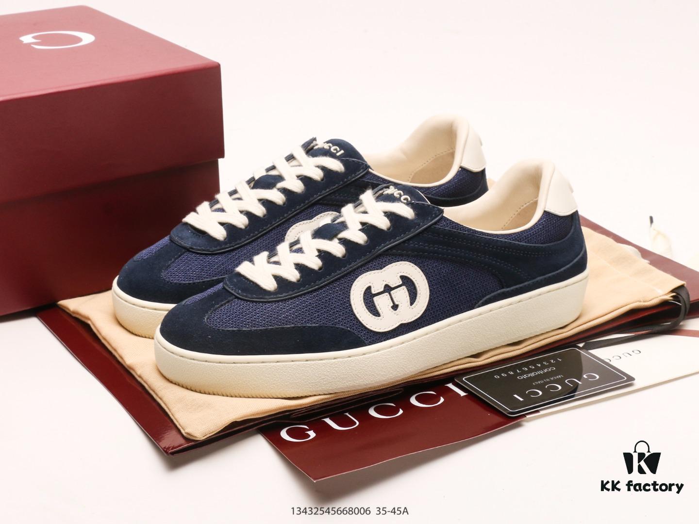 Gucci Screener GG High-Top Sneaker Casual Fashion Shoe Collection