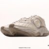 Gucci Rhyton Vintage Trainer Sneaker, 3D Leather Horn-Style Retro Running Shoe