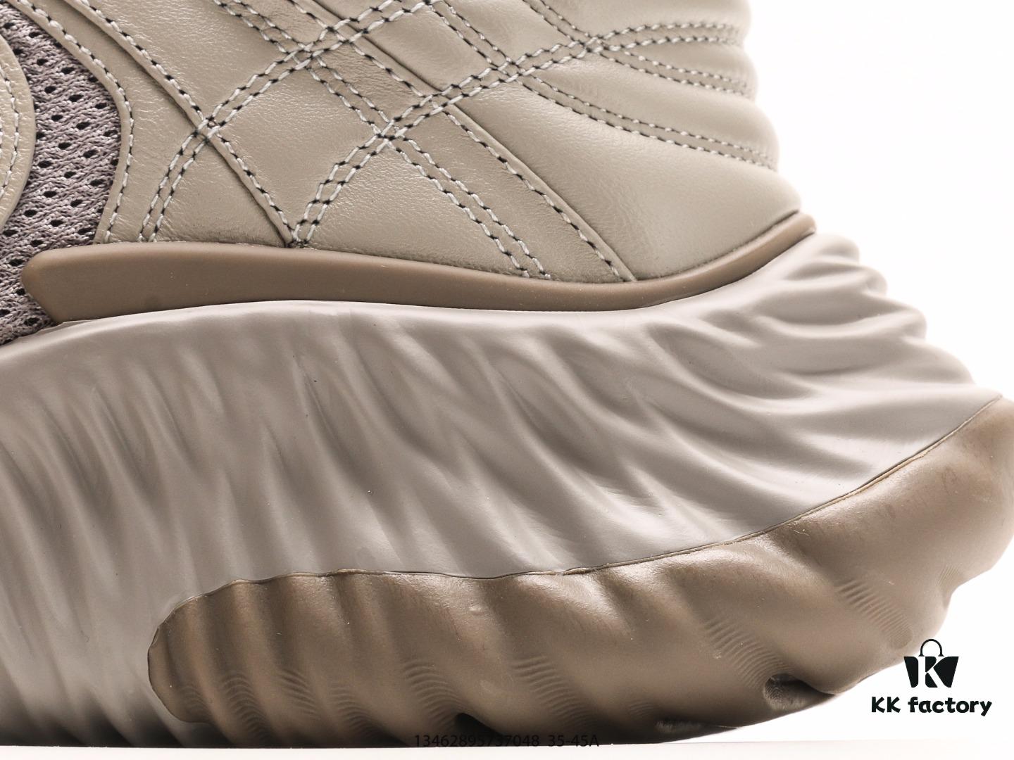 Gucci Rhyton Vintage Trainer Sneaker, 3D Leather Horn-Style Retro Running Shoe