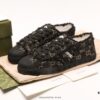 Gucci Unisex Retro Fashion Embroidered Logo Luxury Sneakers from the Sporty Casual Collection