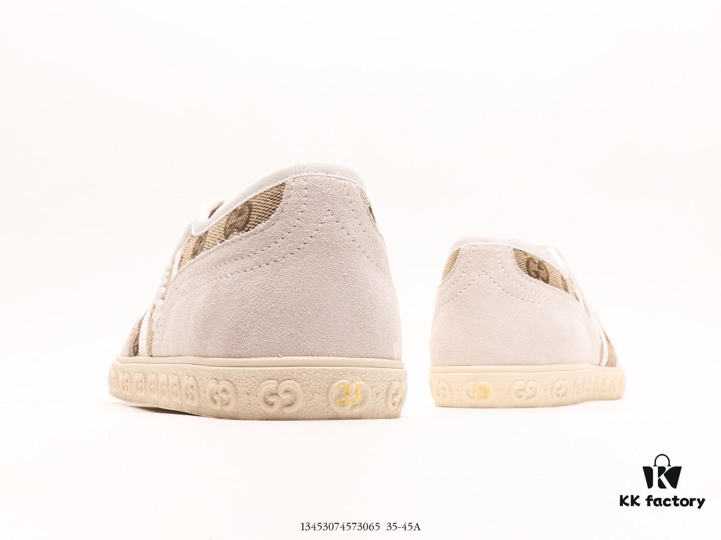 Gucci Gucci Casual Streetwear Sneaker Series Embroidered Logo High-End Quality Screener GG High-Top Sneaker with Ultra-Soft Rubber Outsole and Internal-External Locking Technology