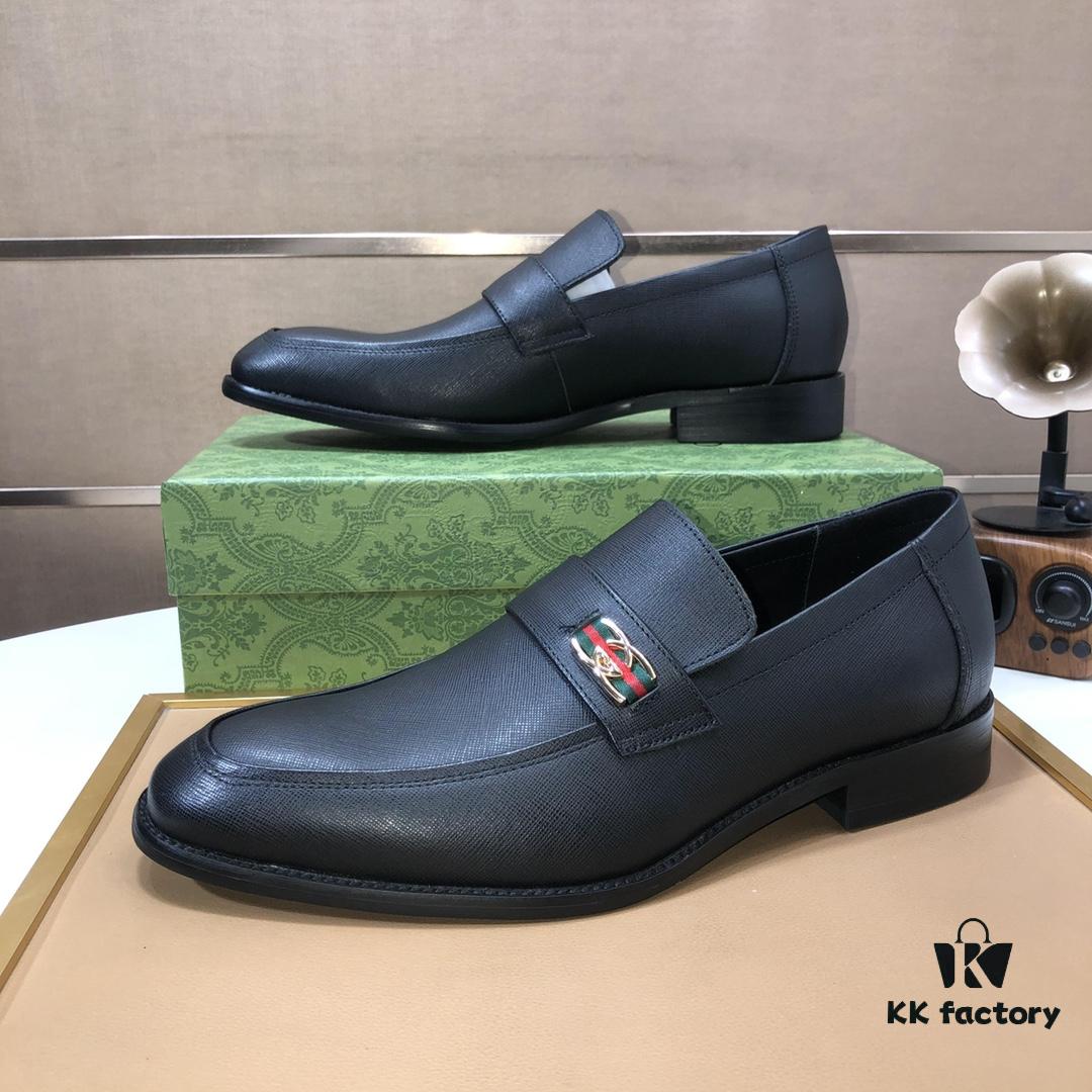 Gucci G Collection New Arrival, Authentic European Style, Durable and Timeless Design, Premium Full-Grain Calfskin Leather, Imported Leather Construction, Ideal Choice for Luxury Enthusiasts, Cowhide Lining