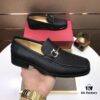 Ferragamo Latest Design Original Imported Top-Grade Calfskin Leather Shoes with Water-Dyed Leather Lining and Authentic Luxury Metal Buckle