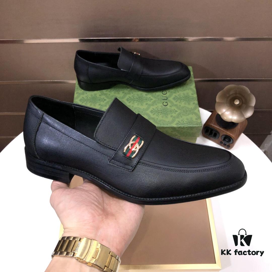 Gucci G Collection New Arrival, Authentic European Style, Durable and Timeless Design, Premium Full-Grain Calfskin Leather, Imported Leather Construction, Ideal Choice for Luxury Enthusiasts, Cowhide Lining