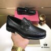 Ferragamo Latest Collection Genuine Imported Calfskin Leather Shoes with Dyed Lamb Skin Lining and Original Luxury Metal Buckle